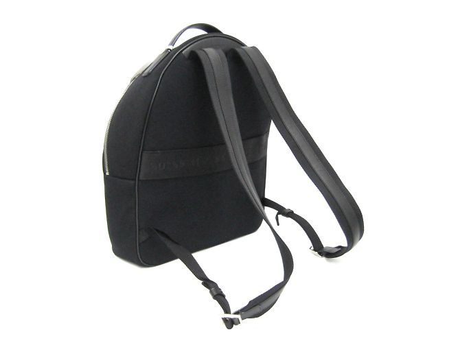 Rimowa Coach NEVER STILL Leder- und Canvas-Rucksack Schwarz - Ansicht 3