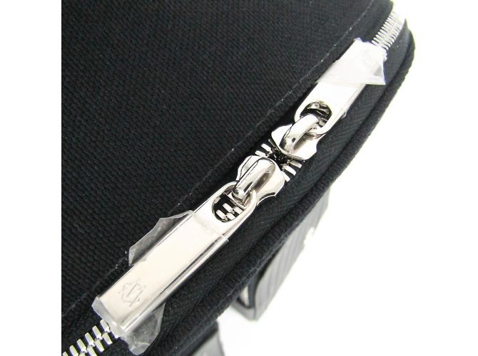Rimowa Coach NEVER STILL Leder- und Canvas-Rucksack Schwarz - Ansicht 8