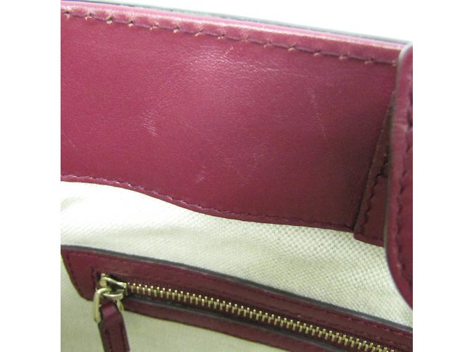 Gucci GG Canvas Mayfair Bandentasche Braun Beige Lila - Ansicht 12