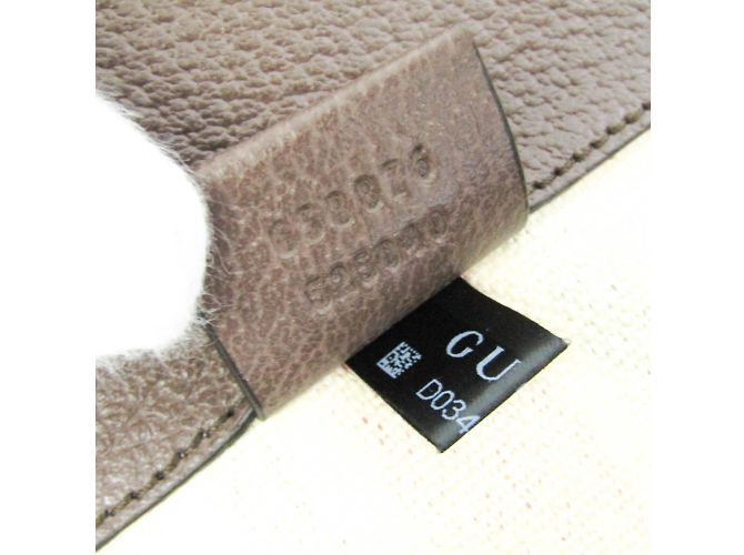 Borsa a spalla Gucci Sherry Line Interlocking G Bianco sporco - vista 13