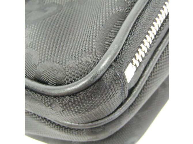 Borsa a Spalla Gucci GG Nylon Off The Grid Nero - vista 4