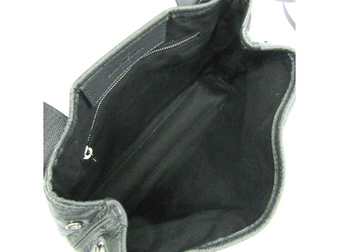 Borsa Balenciaga Navy Cabas XS 390346 Grigio antracite - vista 4