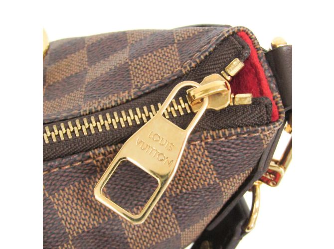 Evora Borsa Louis Vuitton Damier Évora MM Damier ebene - vista 12