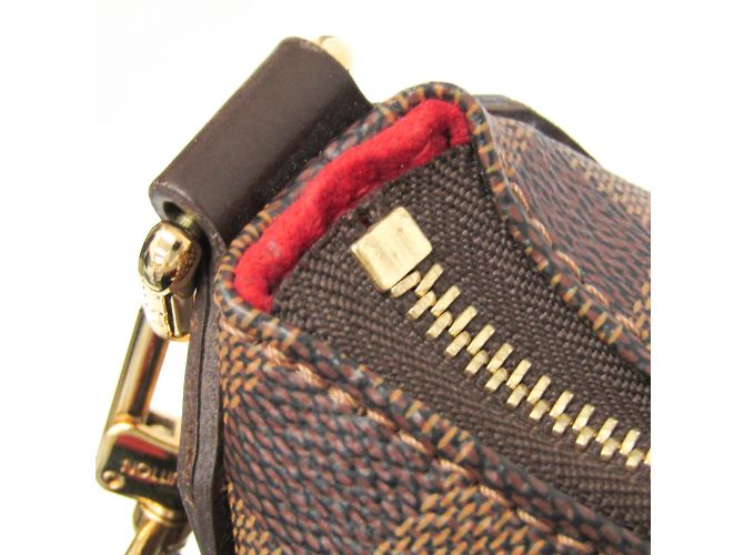 Evora Borsa Louis Vuitton Damier Évora MM Damier ebene - vista 13
