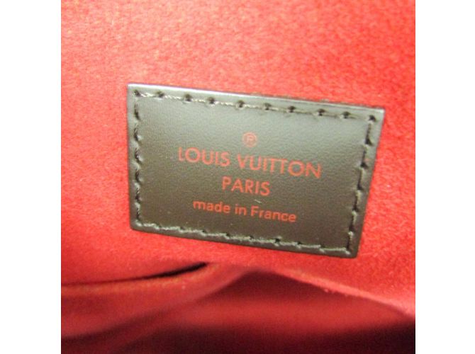 Evora Borsa Louis Vuitton Damier Évora MM Damier ebene - vista 15
