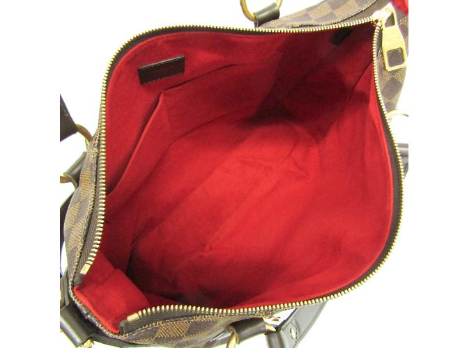 Evora Borsa Louis Vuitton Damier Évora MM Damier ebene - vista 4