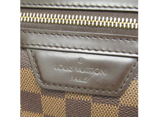Evora Borsa Louis Vuitton Damier Évora MM Damier ebene - vista 8