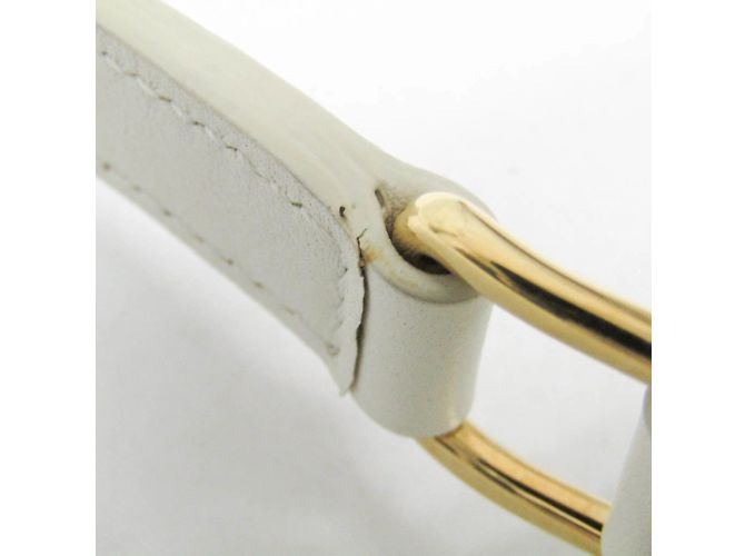 Céline Borsa a tracolla media Celine C Charm Bianco sporco - vista 11
