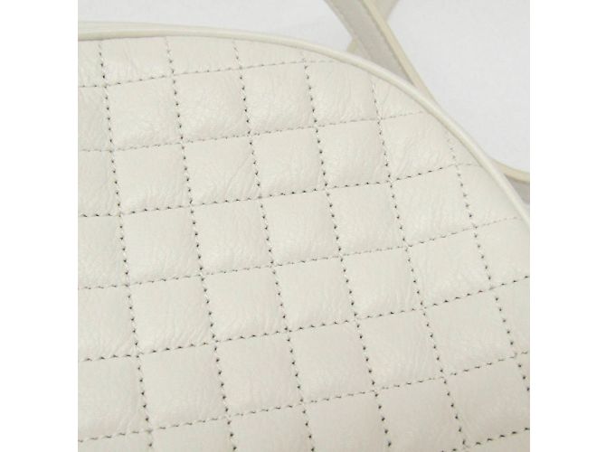 Céline Borsa a tracolla media Celine C Charm Bianco sporco - vista 7