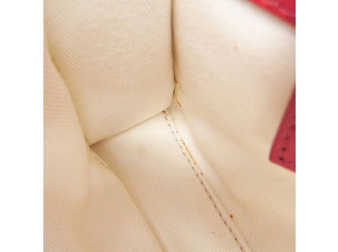 Borsa a manico singolo Valentino Garavani Spike Lockstuds Bianco Rosso - vista 14