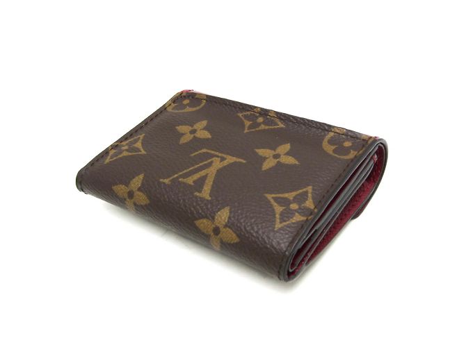 Billetera Monogram Zoe de Louis Vuitton Castaño Fucsia - vista 2
