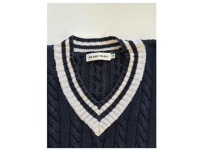 Autre Marque Weiß Blau Saint Tropez Marineblau - Ansicht 21