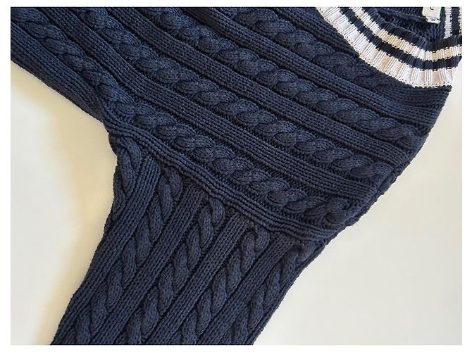 Autre Marque Weiß Blau Saint Tropez Marineblau - Ansicht 8