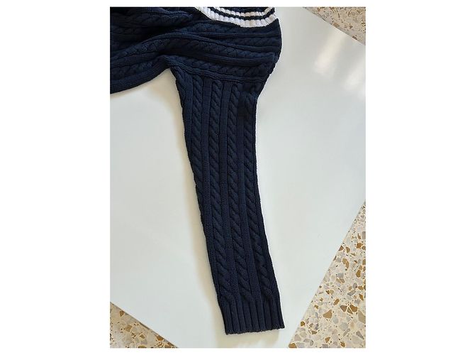Autre Marque Weiß Blau Saint Tropez Marineblau - Ansicht 9