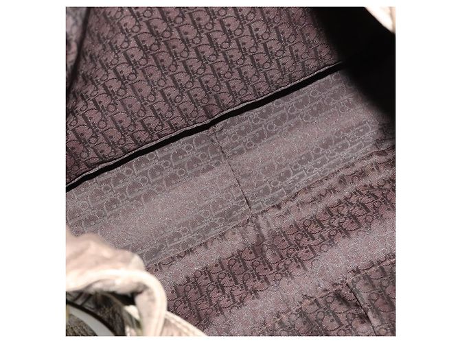 Borsa a Spalla Canage in Pelle Marrone Christian Dior Auth ep8509 - vista 11