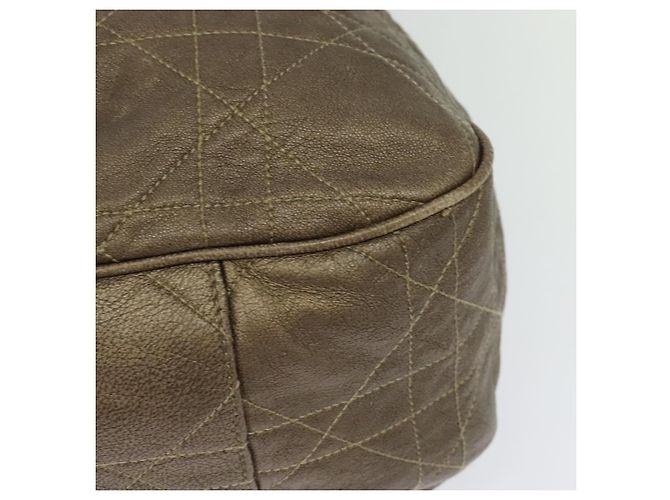 Borsa a Spalla Canage in Pelle Marrone Christian Dior Auth ep8509 - vista 16