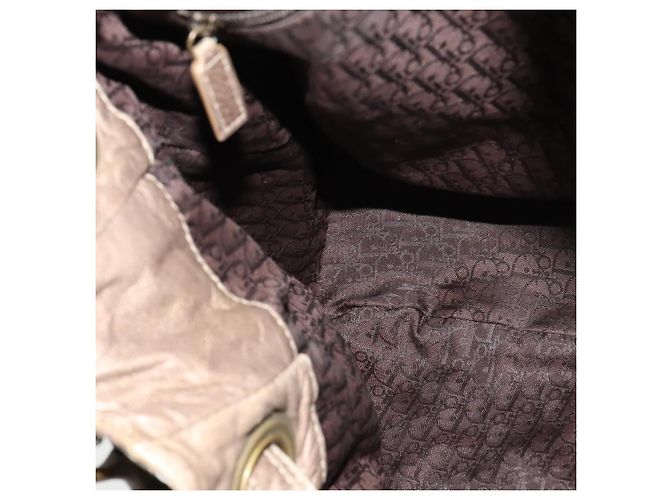 Borsa a Spalla Canage in Pelle Marrone Christian Dior Auth ep8509 - vista 19