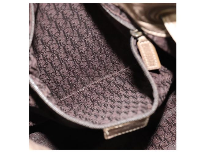 Borsa a Spalla Canage in Pelle Marrone Christian Dior Auth ep8509 - vista 20