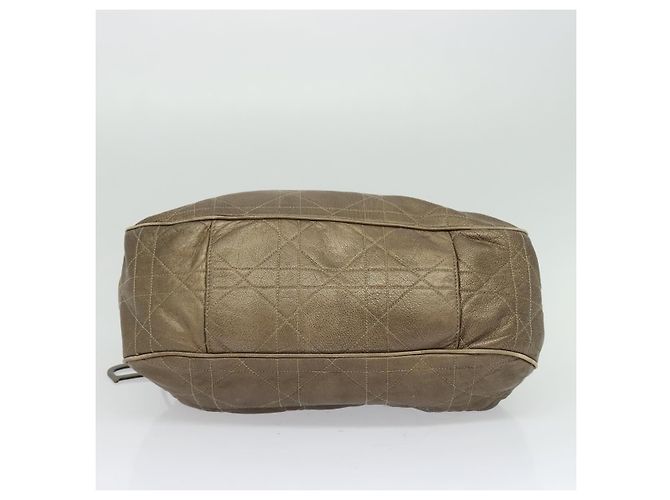 Borsa a Spalla Canage in Pelle Marrone Christian Dior Auth ep8509 - vista 5