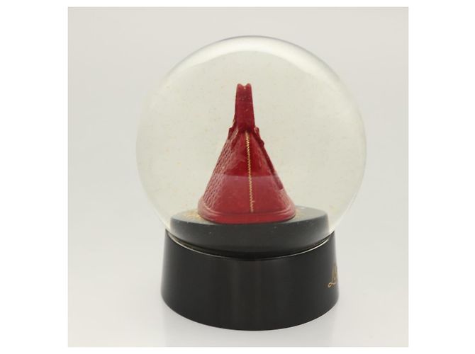 LOUIS VUITTON Snow Globe Alma VIP Limited Clear Red LV Auth ac3729 - view 4