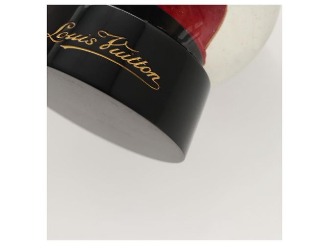LOUIS VUITTON Snow Globe Alma VIP Limited Clear Red LV Auth ac3729 - view 8