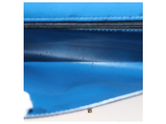 LOUIS VUITTON Epi Pochette Arche Borsa a Spalla Blu M52575 LV Auth KD396 - vista 10