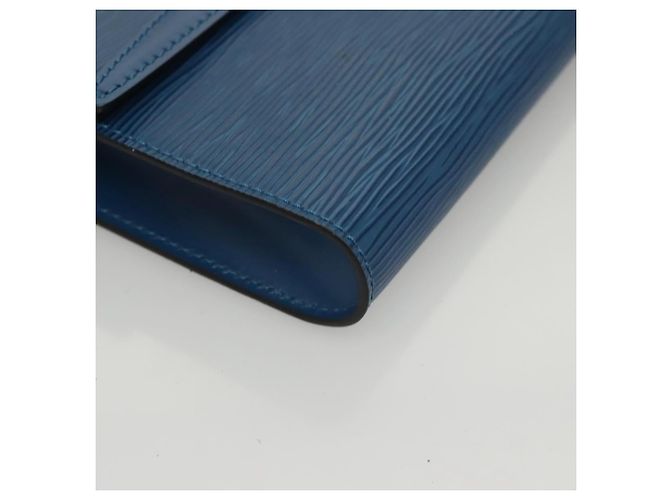 LOUIS VUITTON Epi Pochette Arche Borsa a Spalla Blu M52575 LV Auth KD396 - vista 15