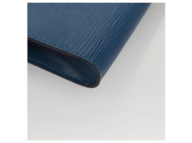 LOUIS VUITTON Epi Pochette Arche Borsa a Spalla Blu M52575 LV Auth KD396 - vista 17
