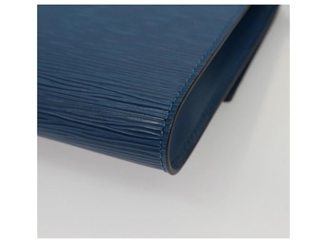 LOUIS VUITTON Epi Pochette Arche Borsa a Spalla Blu M52575 LV Auth KD396 - vista 18