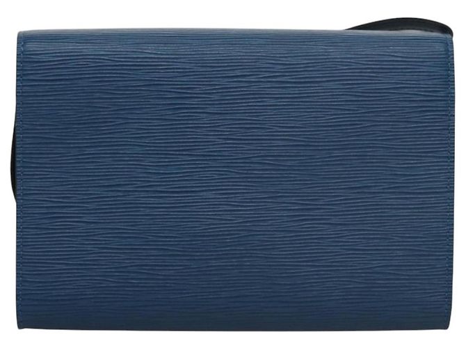 LOUIS VUITTON Epi Pochette Arche Borsa a Spalla Blu M52575 LV Auth KD396 - vista 2