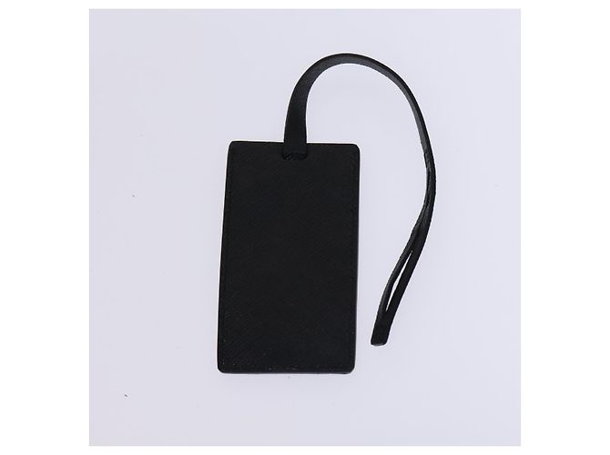 Saffiano Valigia PRADA in pelle Safiano nera Auth ep8401 Nero - vista 33
