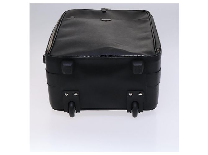 Saffiano Valigia PRADA in pelle Safiano nera Auth ep8401 Nero - vista 6