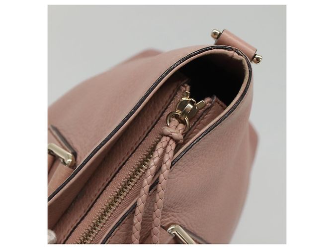 Borsa a mano in pelle GUCCI 2way Rosa Oro 365346 Auth bs24266 D'oro - vista 10