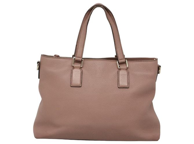 Borsa a mano in pelle GUCCI 2way Rosa Oro 365346 Auth bs24266 D'oro - vista 13