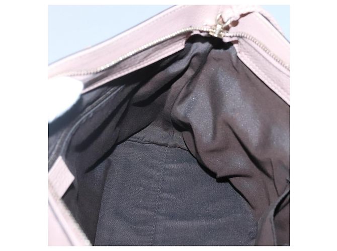Borsa a mano in pelle GUCCI 2way Rosa Oro 365346 Auth bs24266 D'oro - vista 18