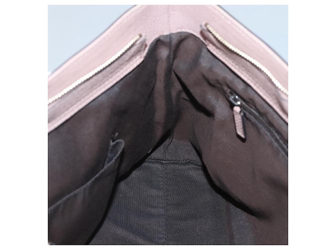 Borsa a mano in pelle GUCCI 2way Rosa Oro 365346 Auth bs24266 D'oro - vista 19