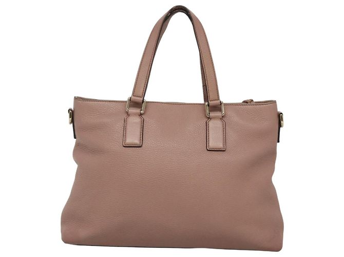 Borsa a mano in pelle GUCCI 2way Rosa Oro 365346 Auth bs24266 D'oro - vista 2