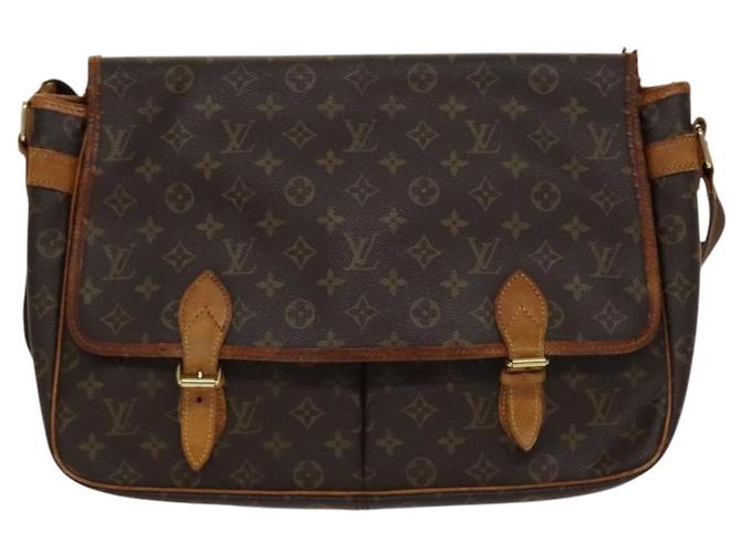 LOUIS VUITTON Monogram Gibeciere GM Borsa a Spalla M42246 LV Auth bs24353 Monogramma - vista 13