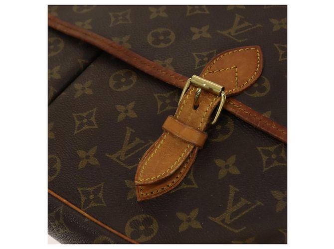 LOUIS VUITTON Monogram Gibeciere GM Borsa a Spalla M42246 LV Auth bs24353 Monogramma - vista 18