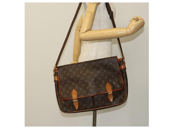 LOUIS VUITTON Monogram Gibeciere GM Borsa a Spalla M42246 LV Auth bs24353 Monogramma - vista 24