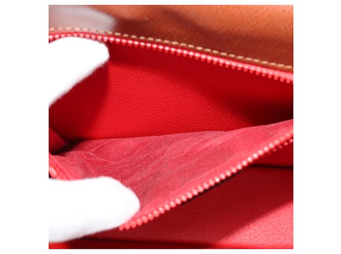 Céline Borsa a Spalla CELINE in Pelle Marrone Auth KD516 - vista 21