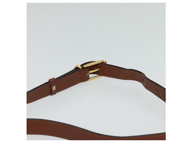Céline Borsa a Spalla CELINE in Pelle Marrone Auth KD516 - vista 8