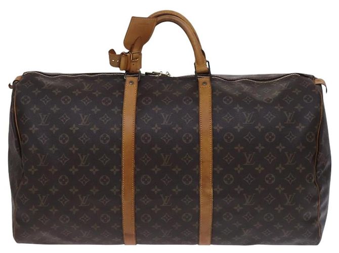 LOUIS VUITTON Monogram Keepall 60 Borsa Boston M41422 LV Auth MY055 Monogramma - vista 13