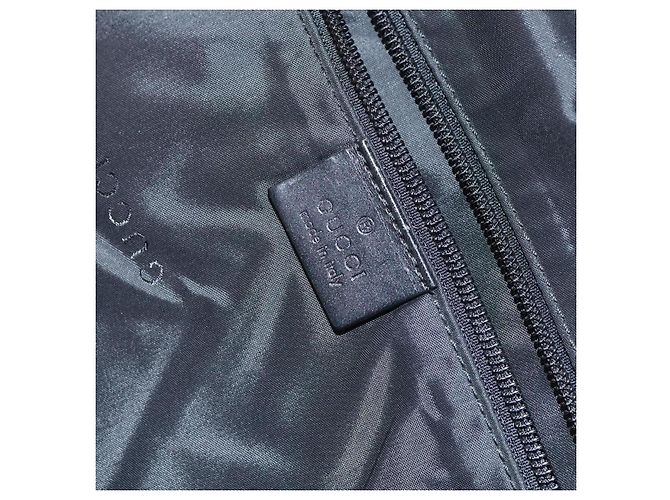 Borsa Boston GUCCI in nylon arancione e nero Auth BD1263 - vista 20