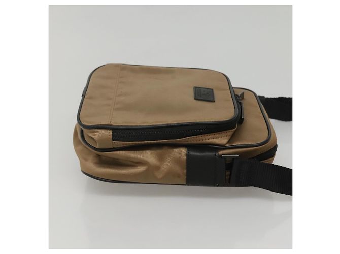 Borsa a spalla in nylon beige Burberry Black label Auth bs24395 - vista 3