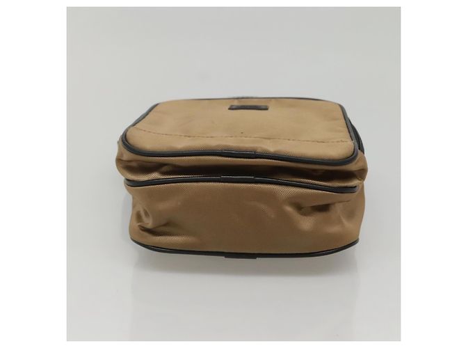 Borsa a spalla in nylon beige Burberry Black label Auth bs24395 - vista 5