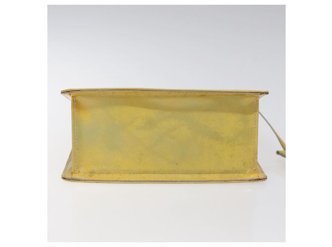 LOUIS VUITTON Monogram Vernis Borsa a Mano Spring Street Grigio M91029 LV Auth KD273 - vista 5