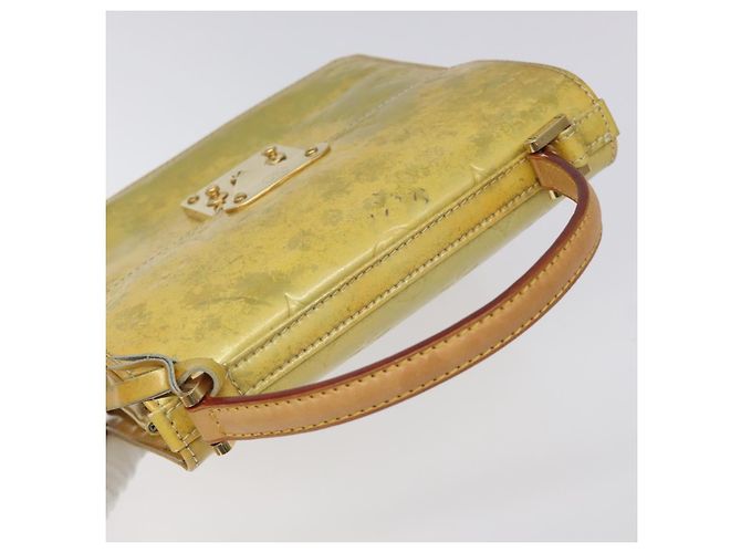 LOUIS VUITTON Monogram Vernis Borsa a Mano Spring Street Grigio M91029 LV Auth KD273 - vista 6