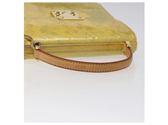 LOUIS VUITTON Monogram Vernis Borsa a Mano Spring Street Grigio M91029 LV Auth KD273 - vista 7