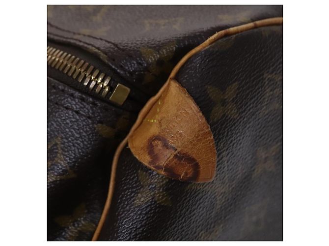 LOUIS VUITTON Monogram Keepall 60 Borsa Boston M41422 LV Auth 116642 Monogramma - vista 10